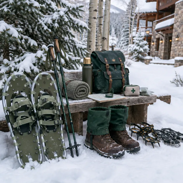 Elegant snowshoeing tours in Aspen for hotel guests seeking tailored winter experiences